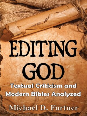 cover image of Editing God